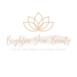 Brighten your beauty logo with lotus